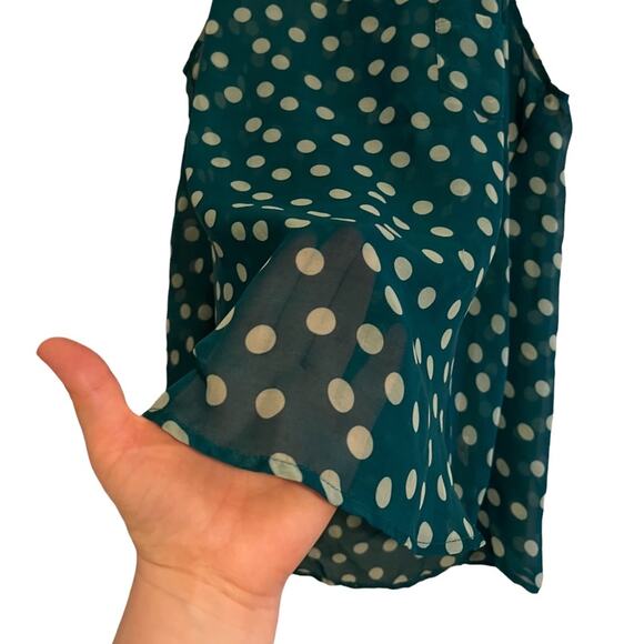 IRIS Sheer Polka Dot Tank | MEDIUM - Picture 6 of 6